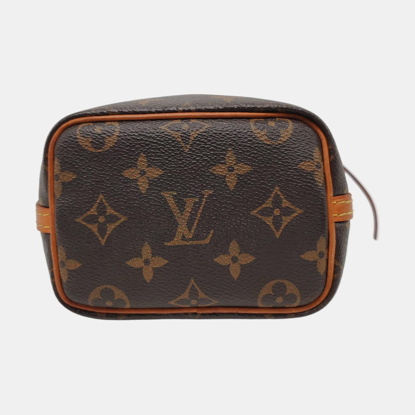 NÉONOÉ Nano Monogram Coated Canvas Brown