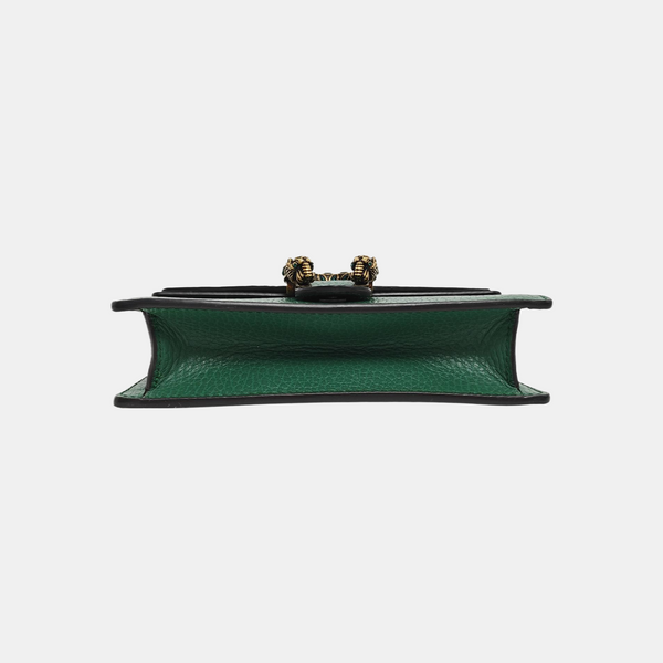 Dionysus Super Mini Calfskin Green