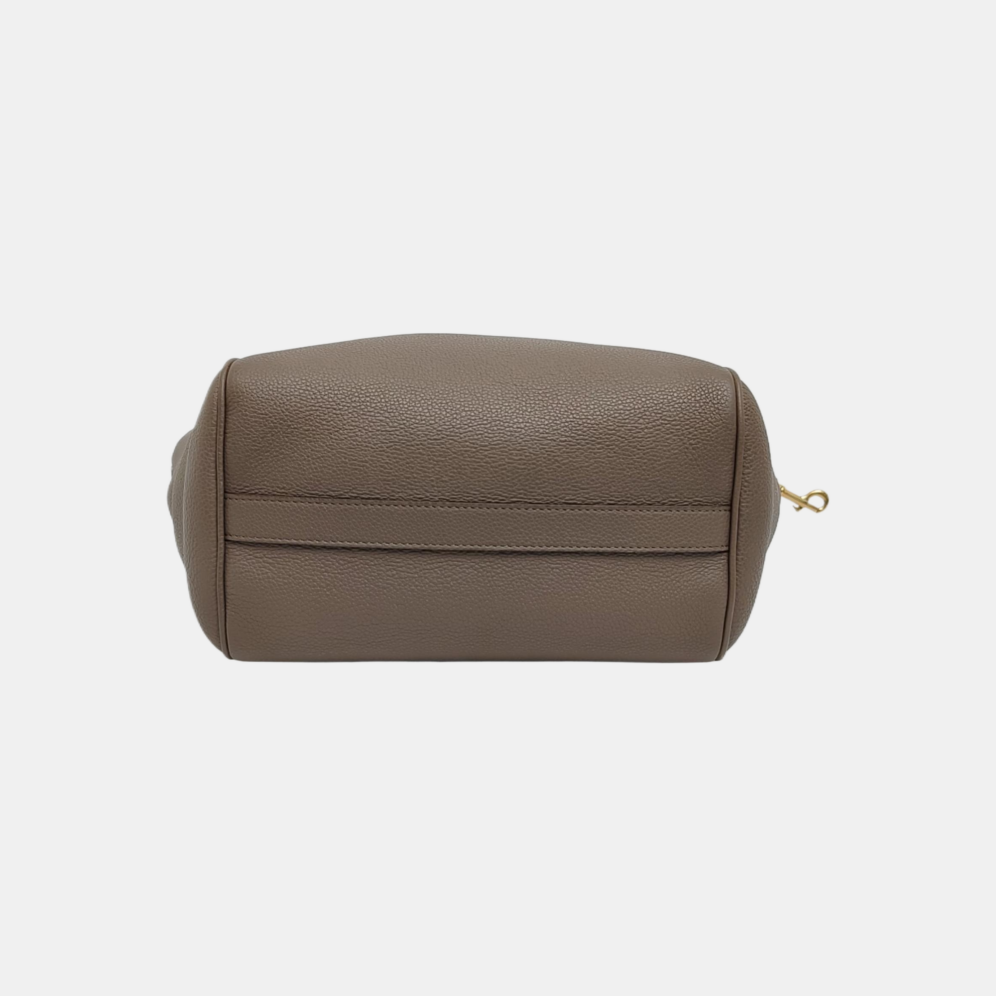 Calfskin Shoulder Bag Gray