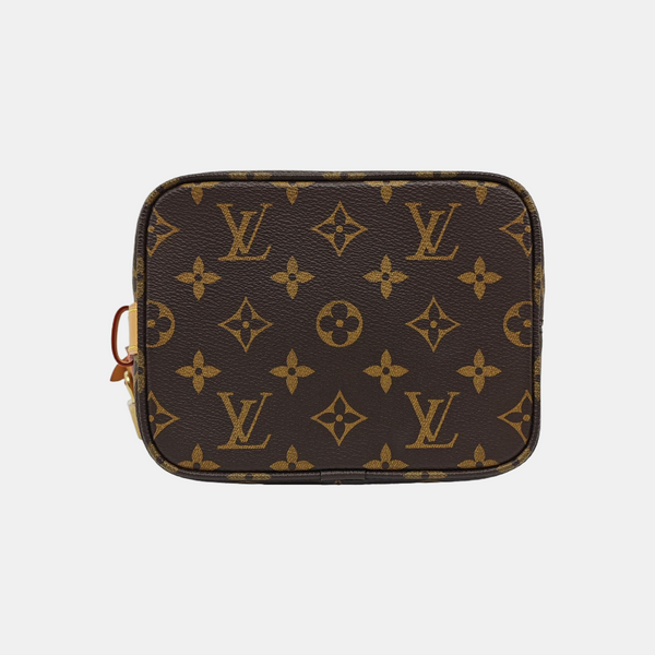 ALL IN Monogram Coated Canvas Brown