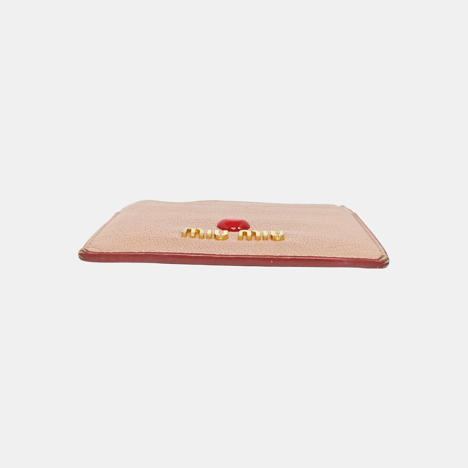 Love Lambskin Pink Card Holder