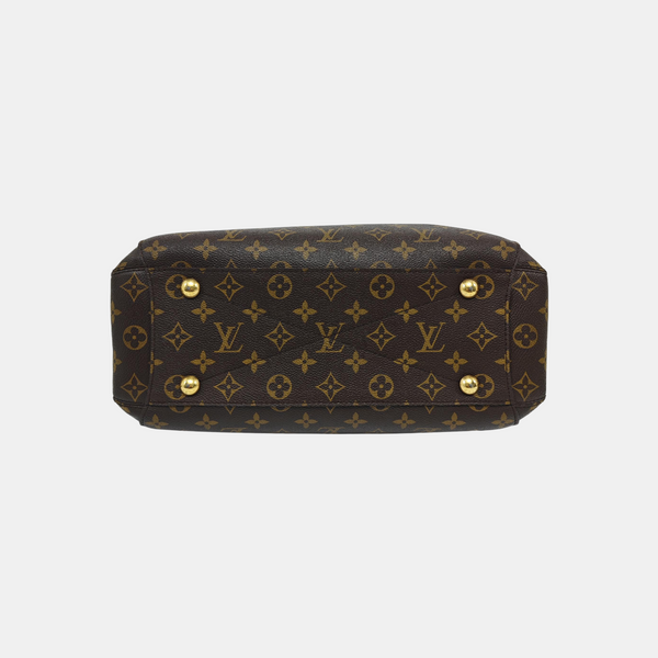 MONTAIGNE Monogram Coated Canvas Brown