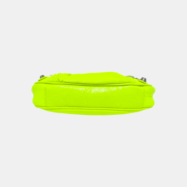 Le Cagole Mini Calfskin Green