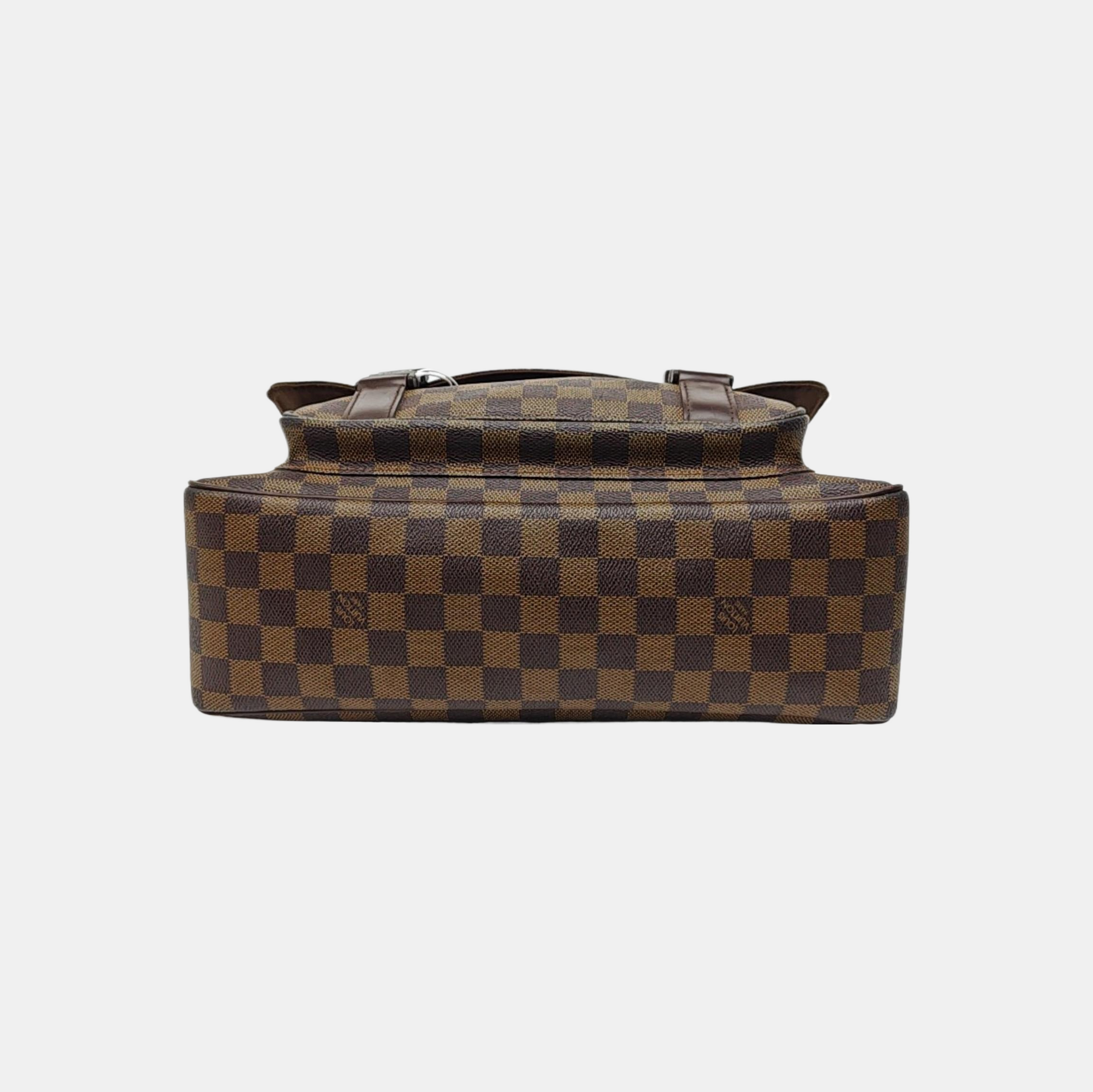 MELVILLE Damier Ebene Coated Canvas Brown