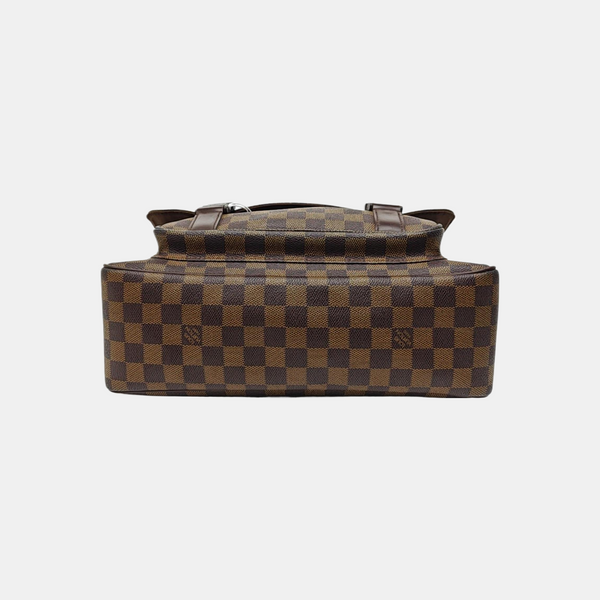 MELVILLE Damier Ebene Coated Canvas Brown