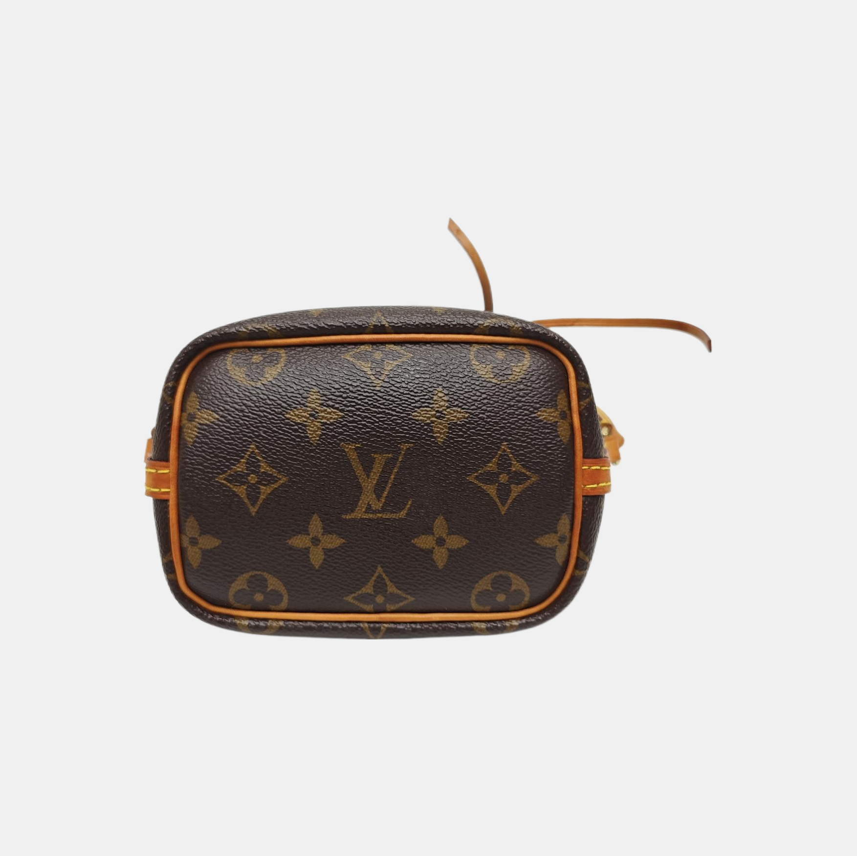 NÉONOÉ Nano Monogram Coated Canvas Brown