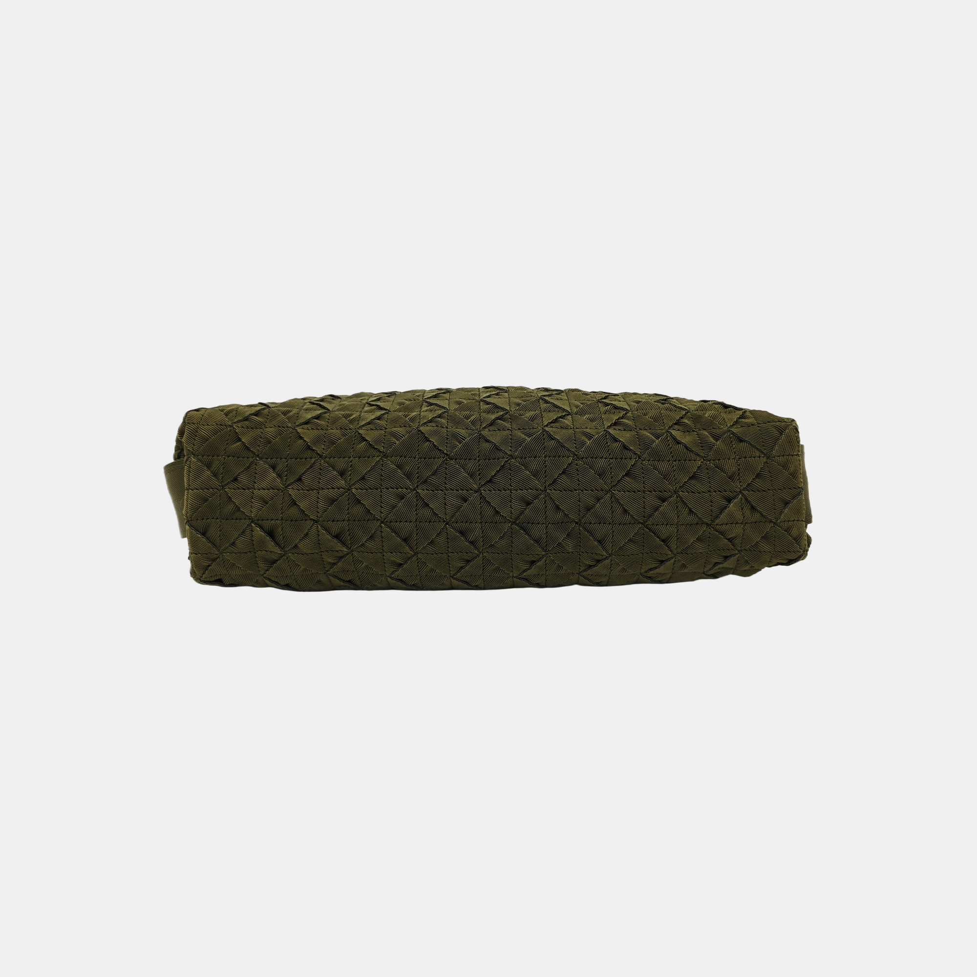 Fabric Shoulder Bag Green