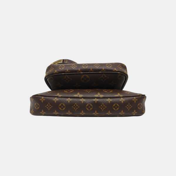 MULTI Monogram Coated Canvas Brown