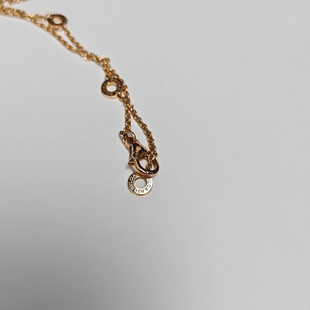 B.ZERO1 18k Rose Gold Necklace