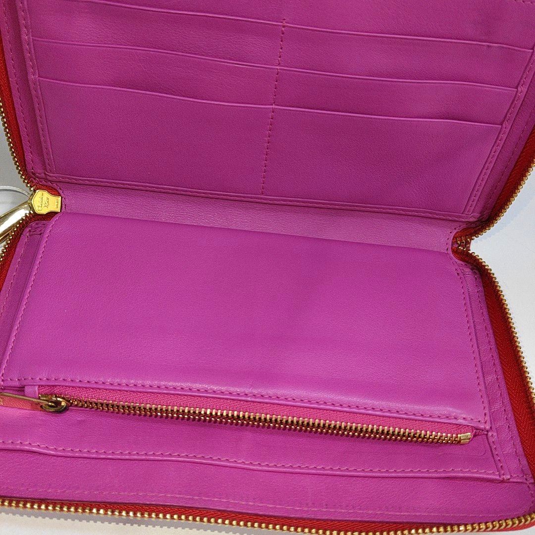 Oblique Patent Leather Red