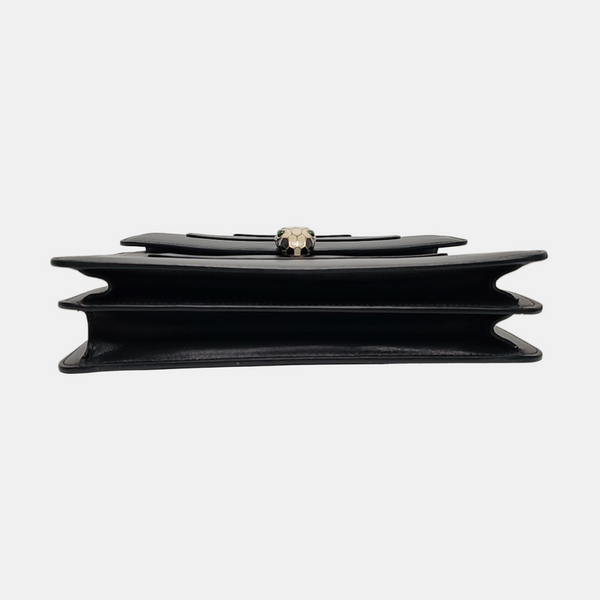 SERPENTI FOREVER Medium Calfskin Black