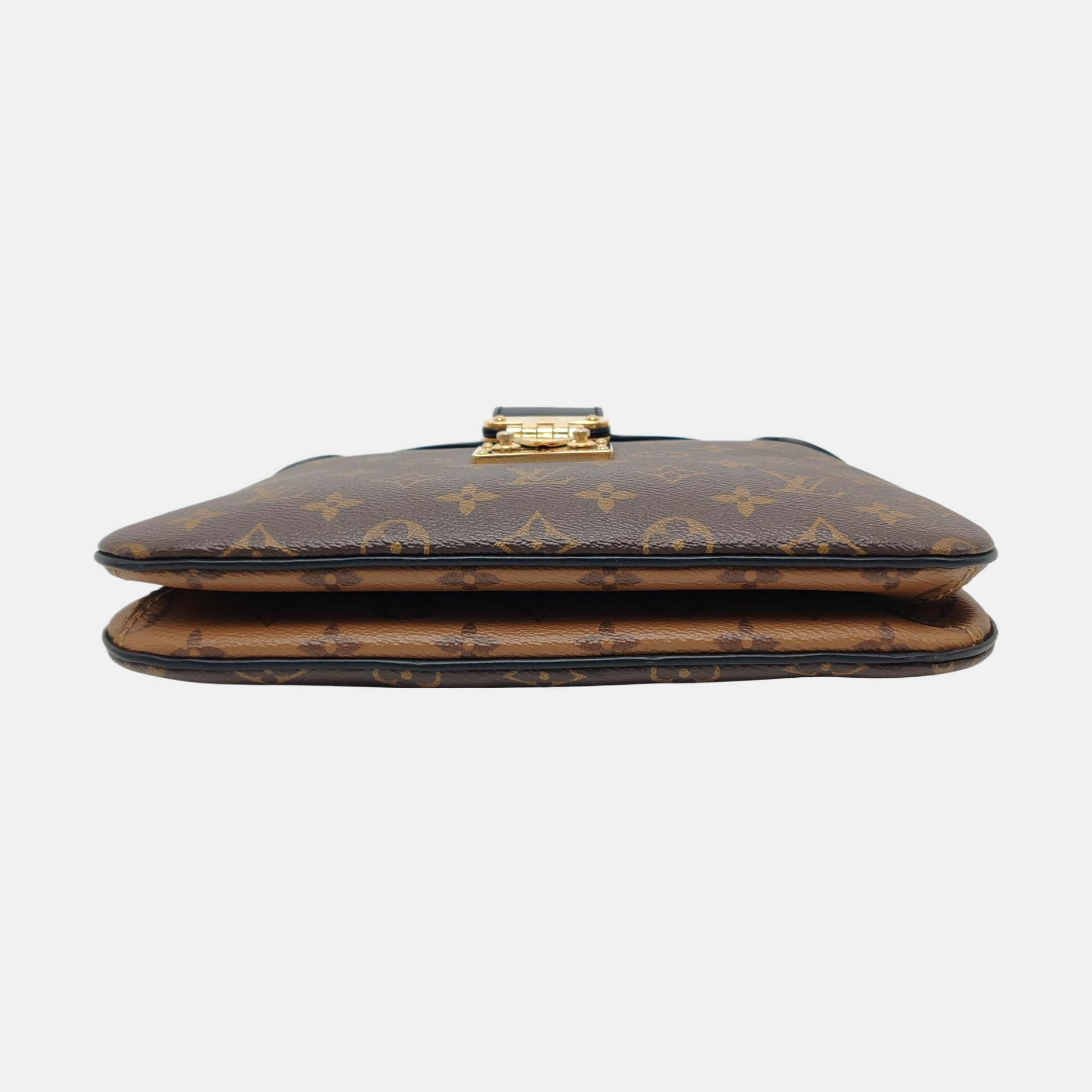 TWINNY Monogram Coated Canvas Brown