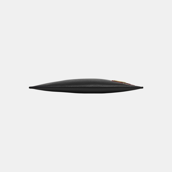 Saffiano Calfskin Clutch Black