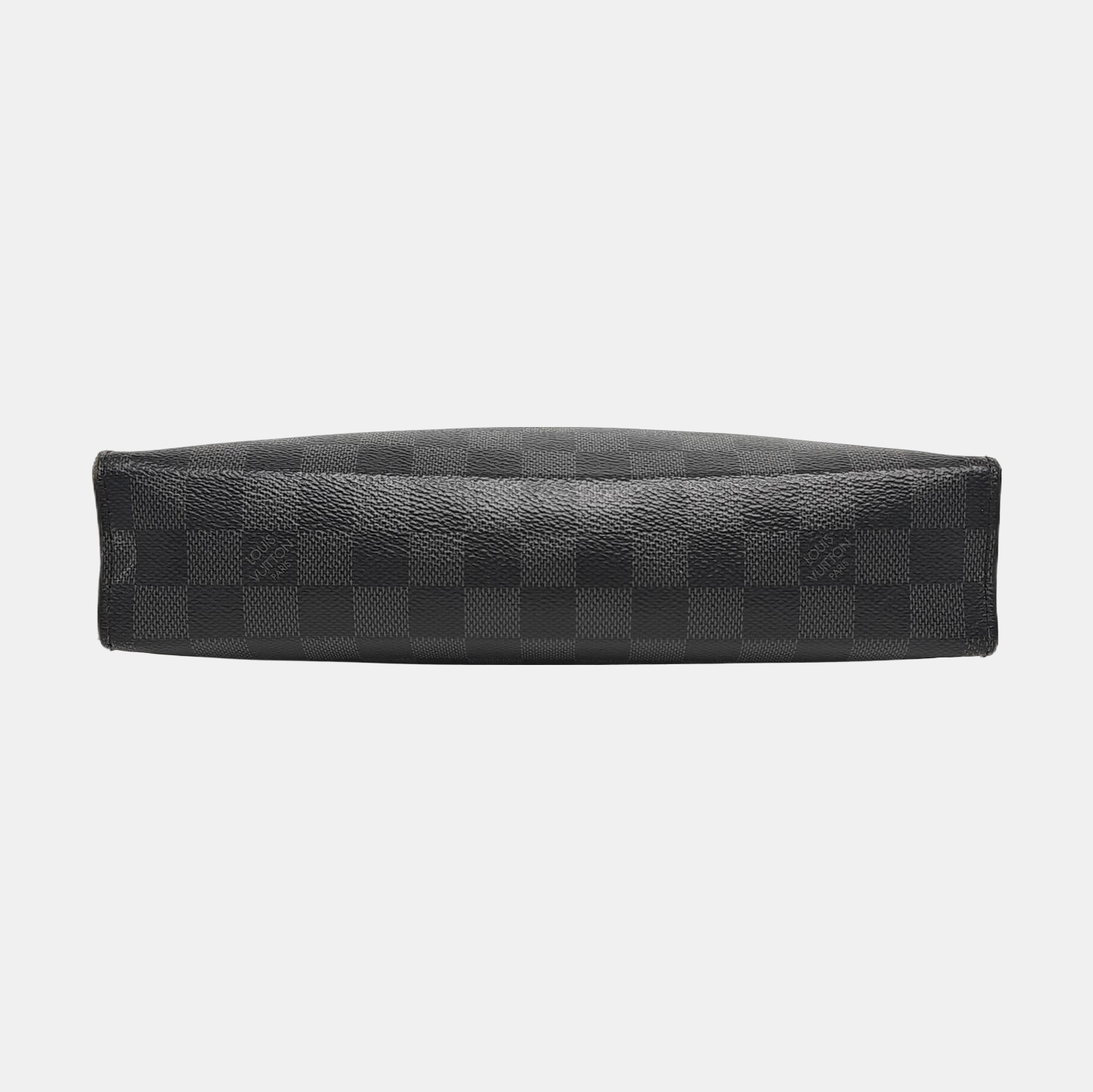 Pochette Voyag MM Damier Graphite Coated Canvas Gray
