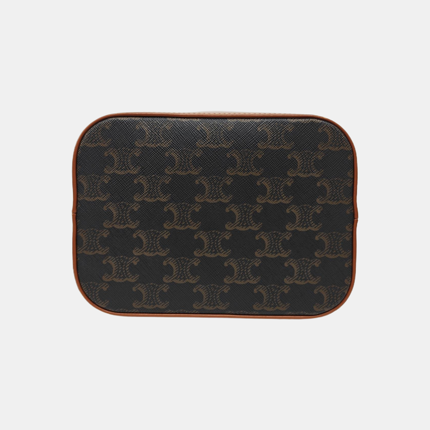 TRIOMPHE CANVAS Small Coated Canvas Brown