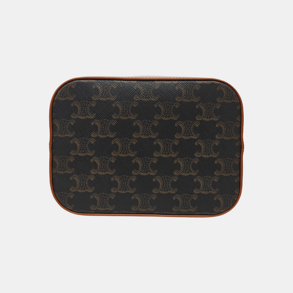 TRIOMPHE CANVAS Small Coated Canvas Brown