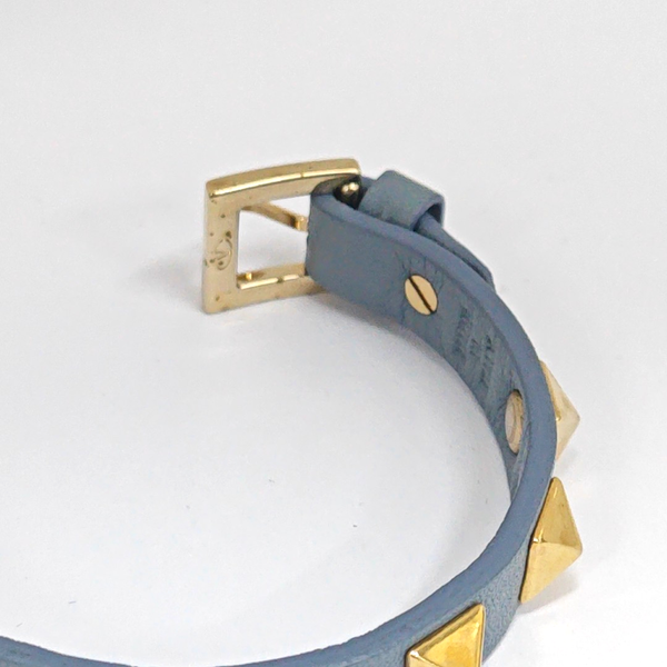Leather Blue Bracelet
