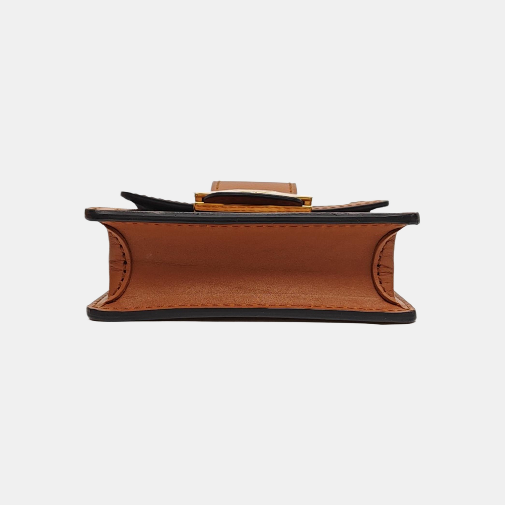 DAUPHINE BB Monogram Coated Canvas Brown