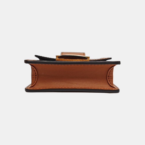 DAUPHINE BB Monogram Coated Canvas Brown