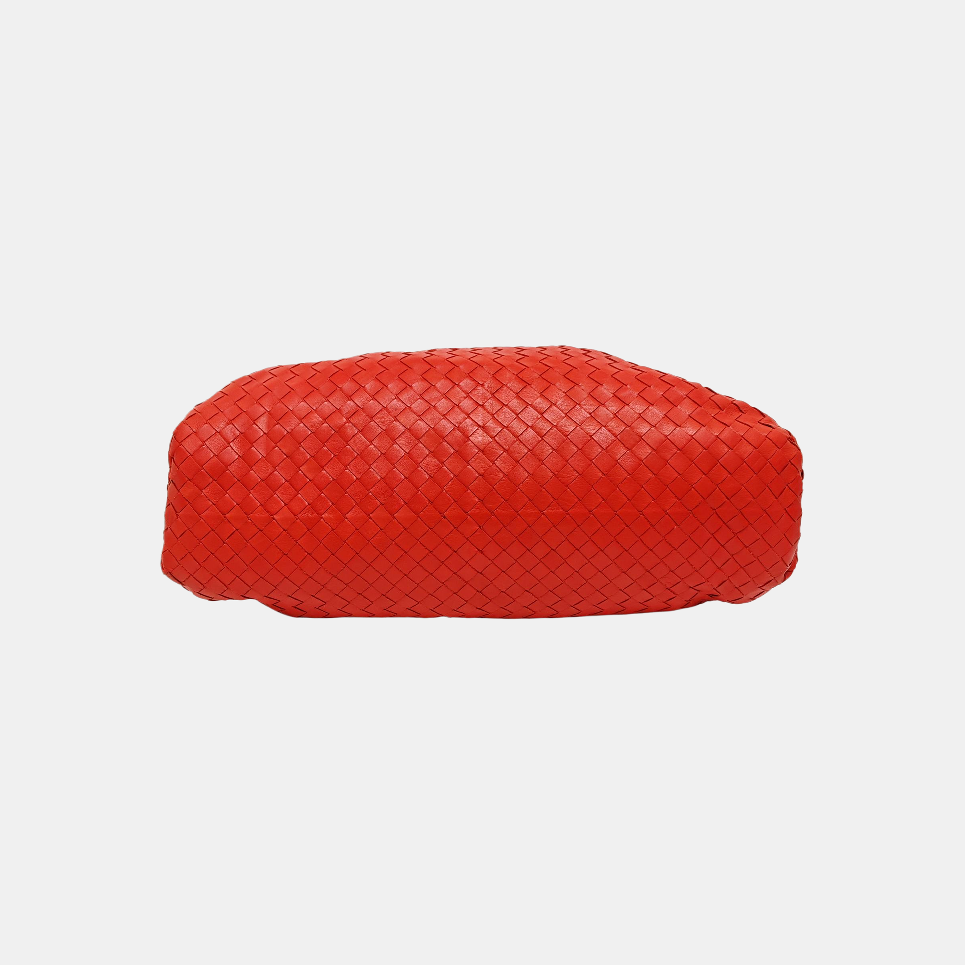 The Pouch Large Lambskin Red