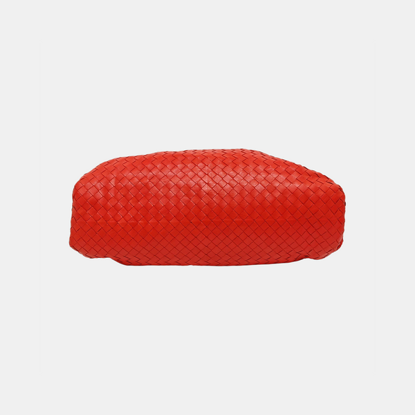 The Pouch Large Lambskin Red