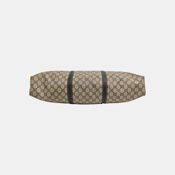 Duffle Monogram Coated Canvas Beige