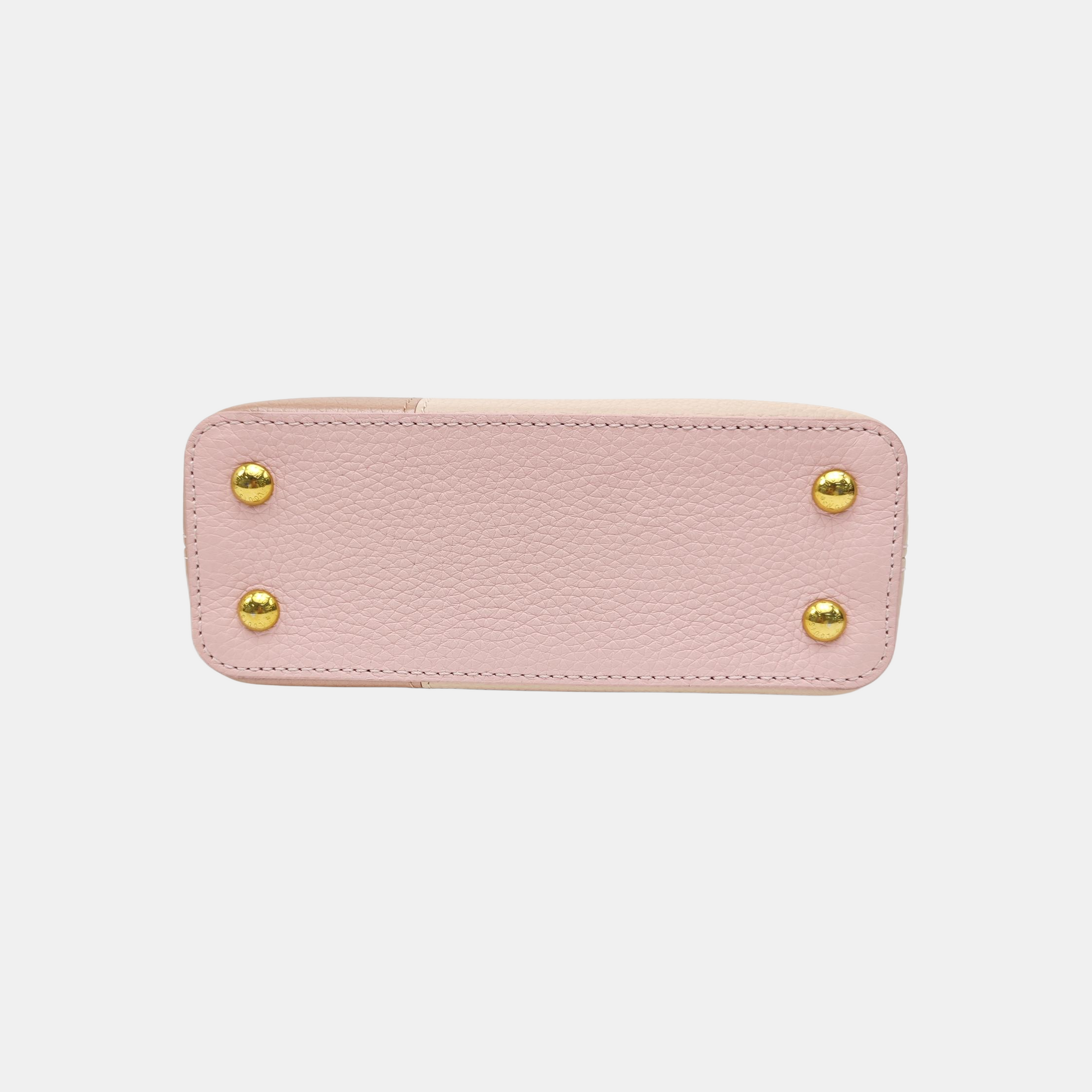 CAPUCINES Mini Calfskin Pink