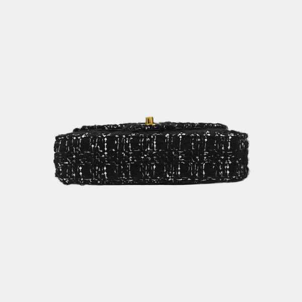 Wool Shoulder Bag Mini Black
