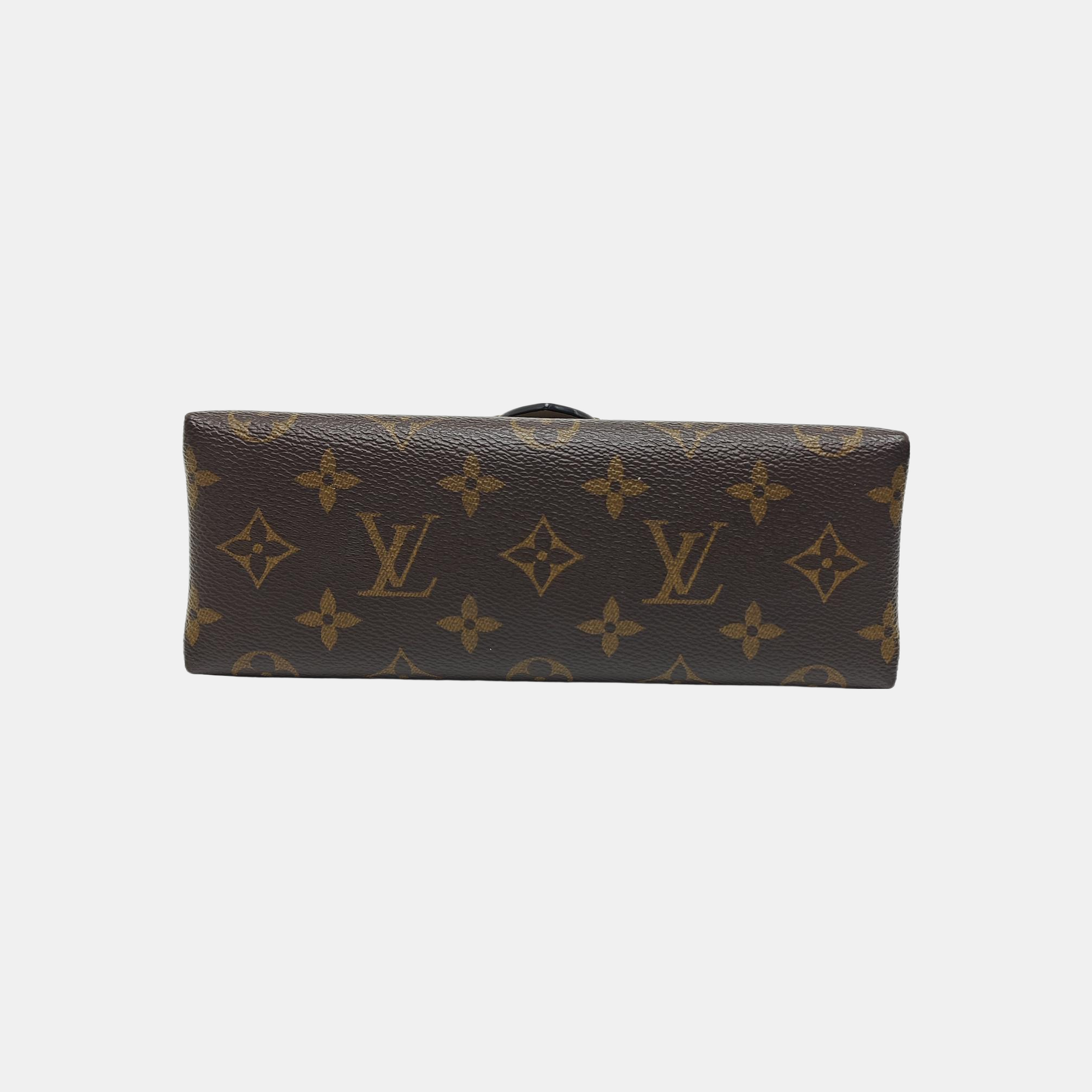 LOCKY BB Monogram Coated Canvas Beige