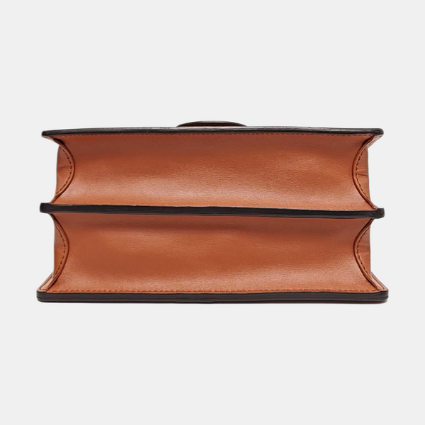 DAUPHINE MM Monogram Coated Canvas Brown