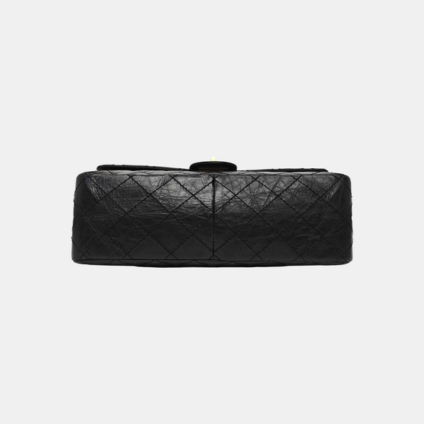2.55 227 (jumbo) Quilted Calfskin Black