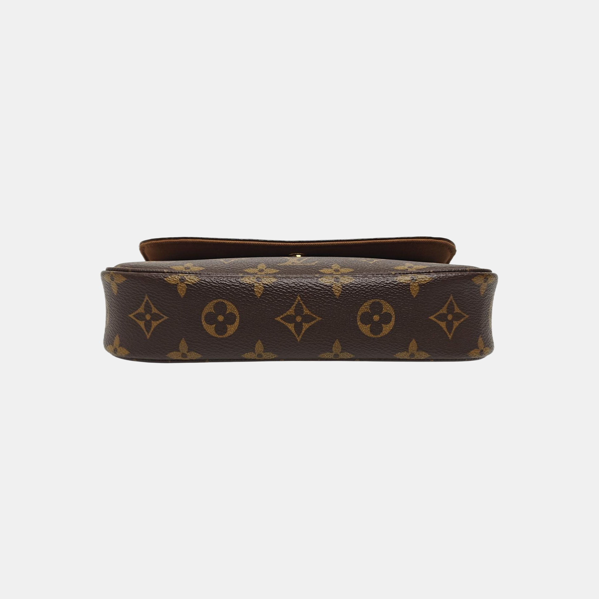 IVY Monogram Coated Canvas Brown