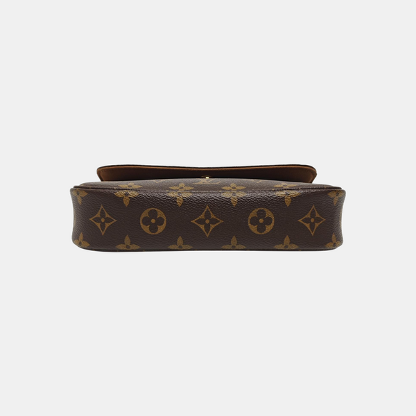 IVY Monogram Coated Canvas Brown
