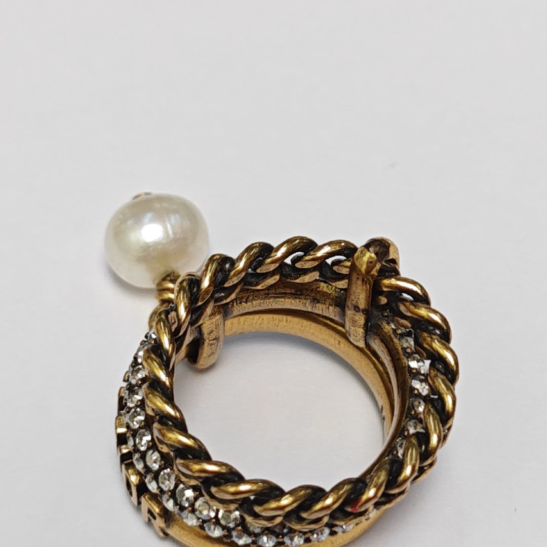J'adior Metal Gold Ring EU 51