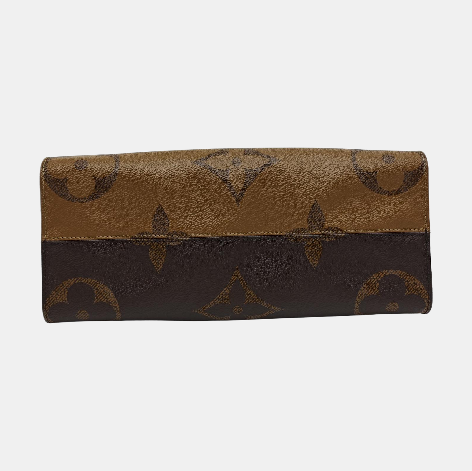 ONTHEGO MM Monogram Coated Canvas Brown