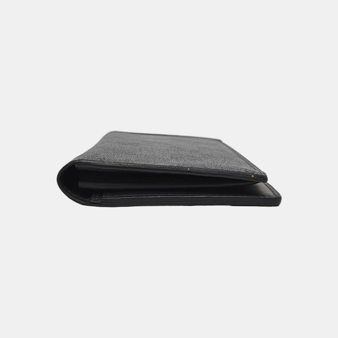 BRAZZA Damier Graphite Coated Canvas Gray Wallet