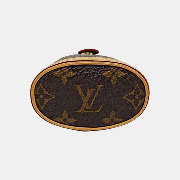 FOLD ME Monogram Coated Canvas Brown