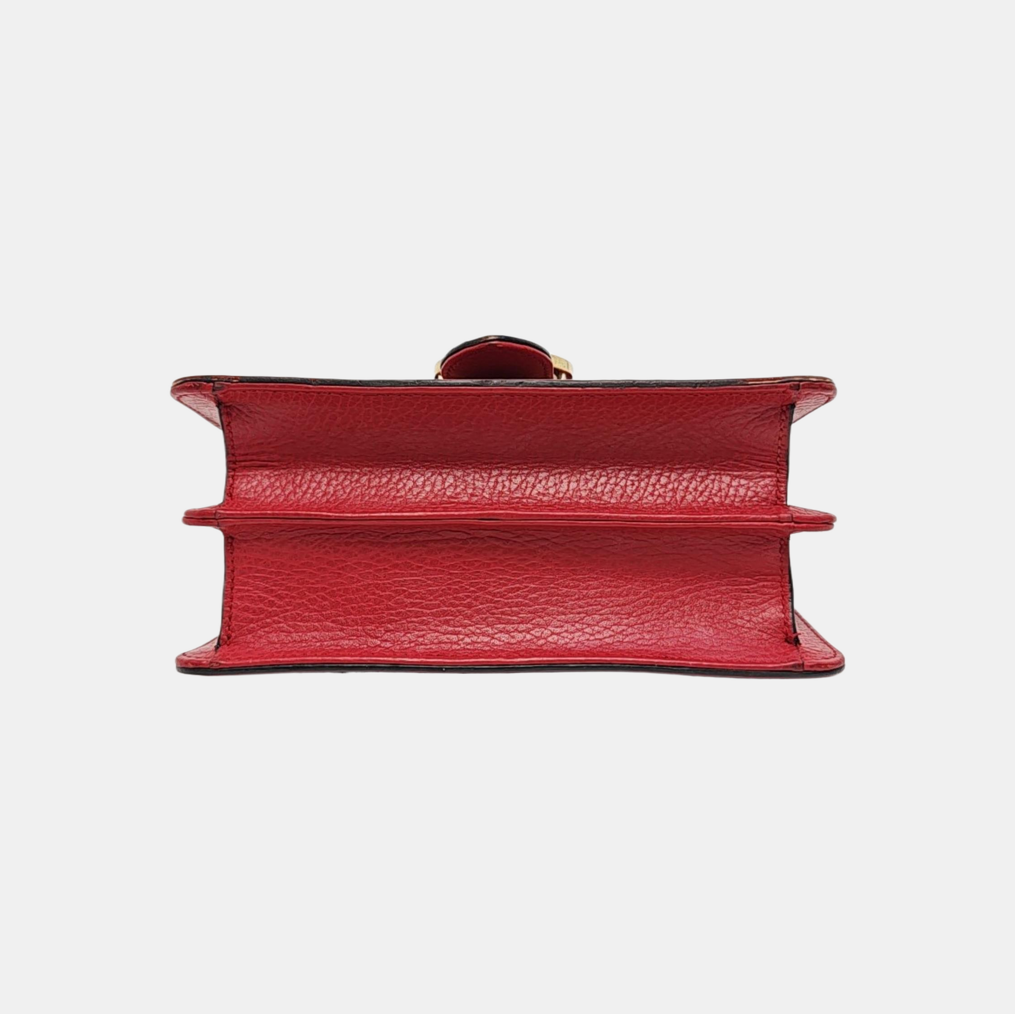 Authenticated pre-owned  Interlocking G Small Calfskin Red - Shoulder Bag at Looply