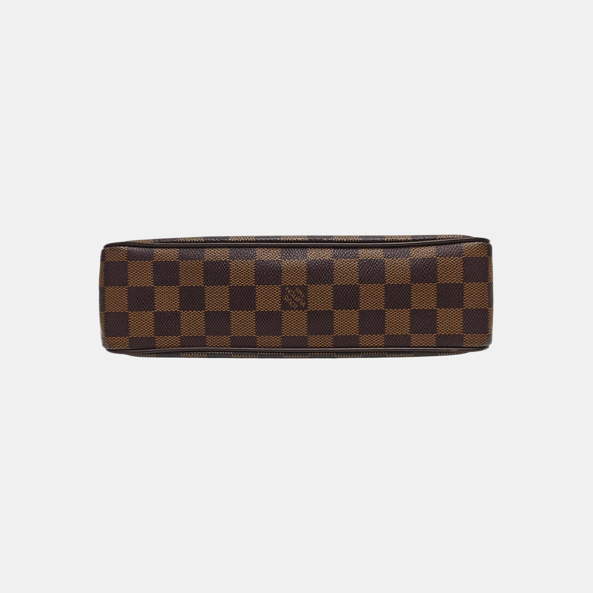 RECOLETA Damier Ebene Coated Canvas Brown