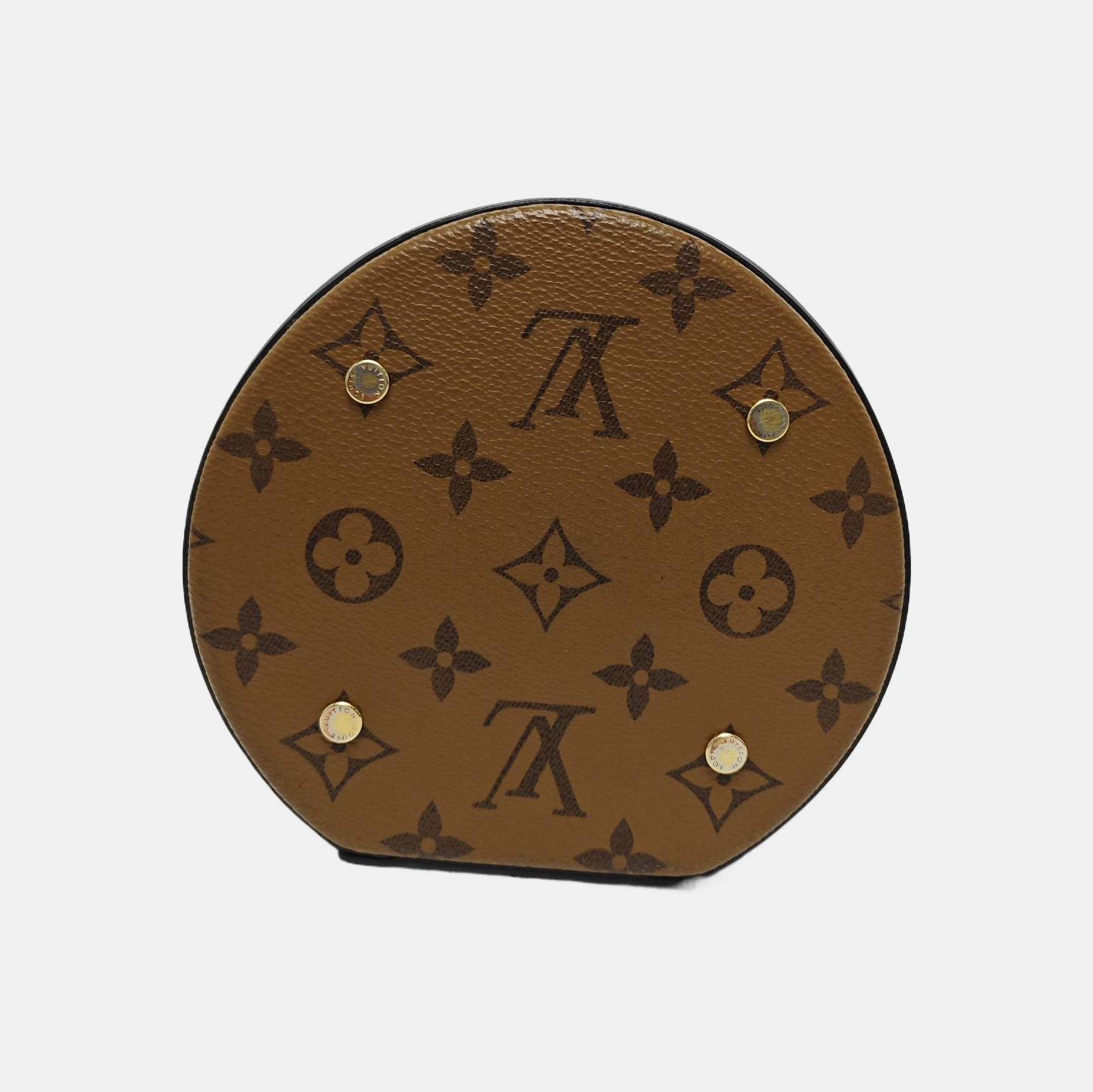 CANNES PM Monogram Coated Canvas Brown