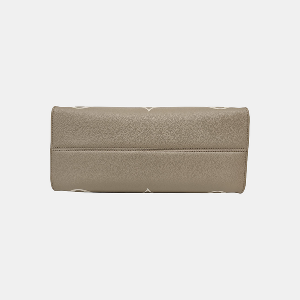 ONTHEGO MM Monogram Calfskin Gray