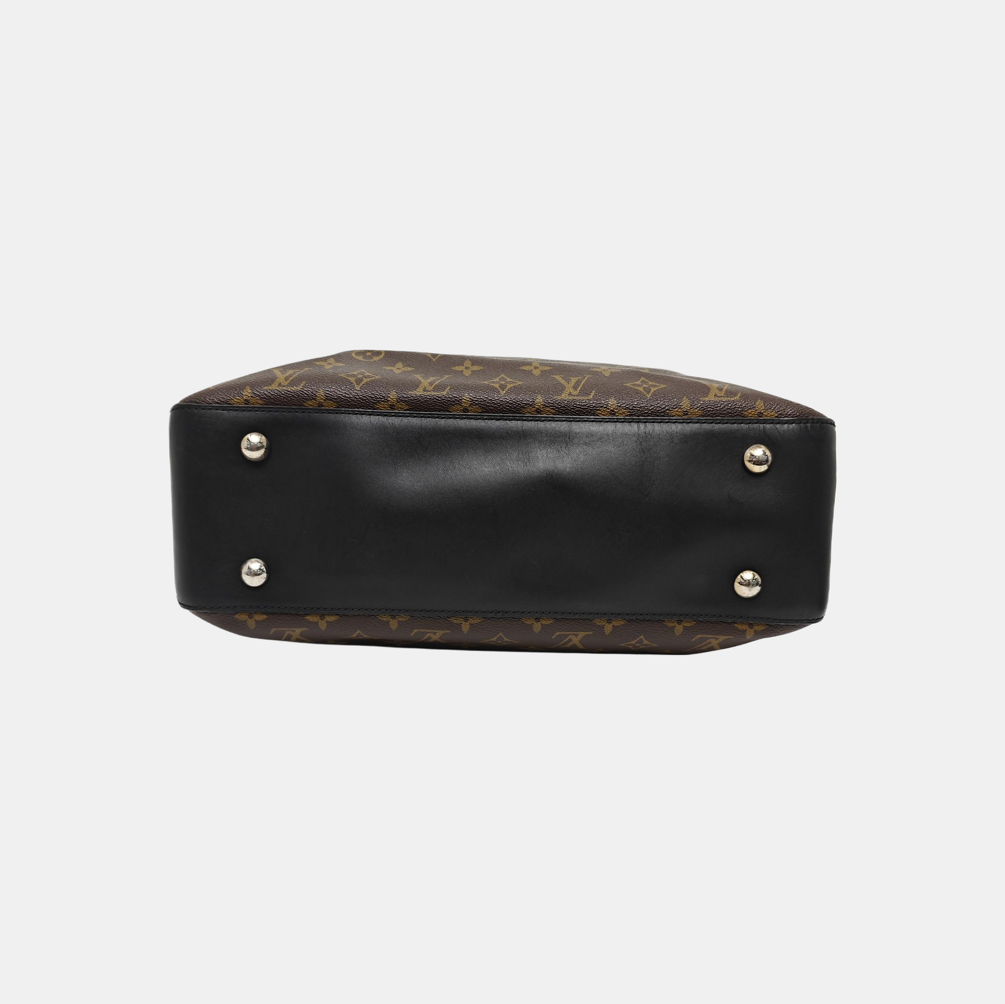 DAVIS Monogram Coated Canvas Brown