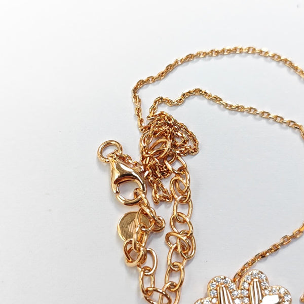 925 Sterling Silver Rose Gold Necklace