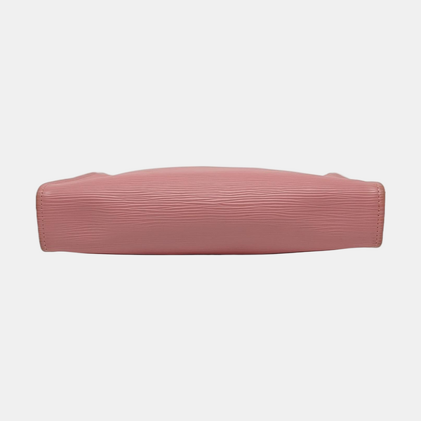 Leather Clutch Pink