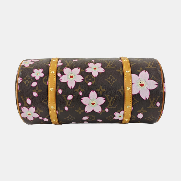 PAPILLON GM Monogram Coated Canvas Brown