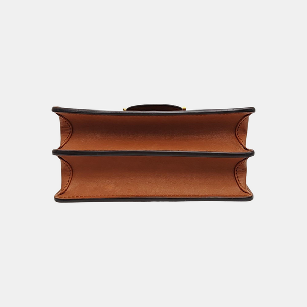DAUPHINE Mini Monogram Coated Canvas Brown