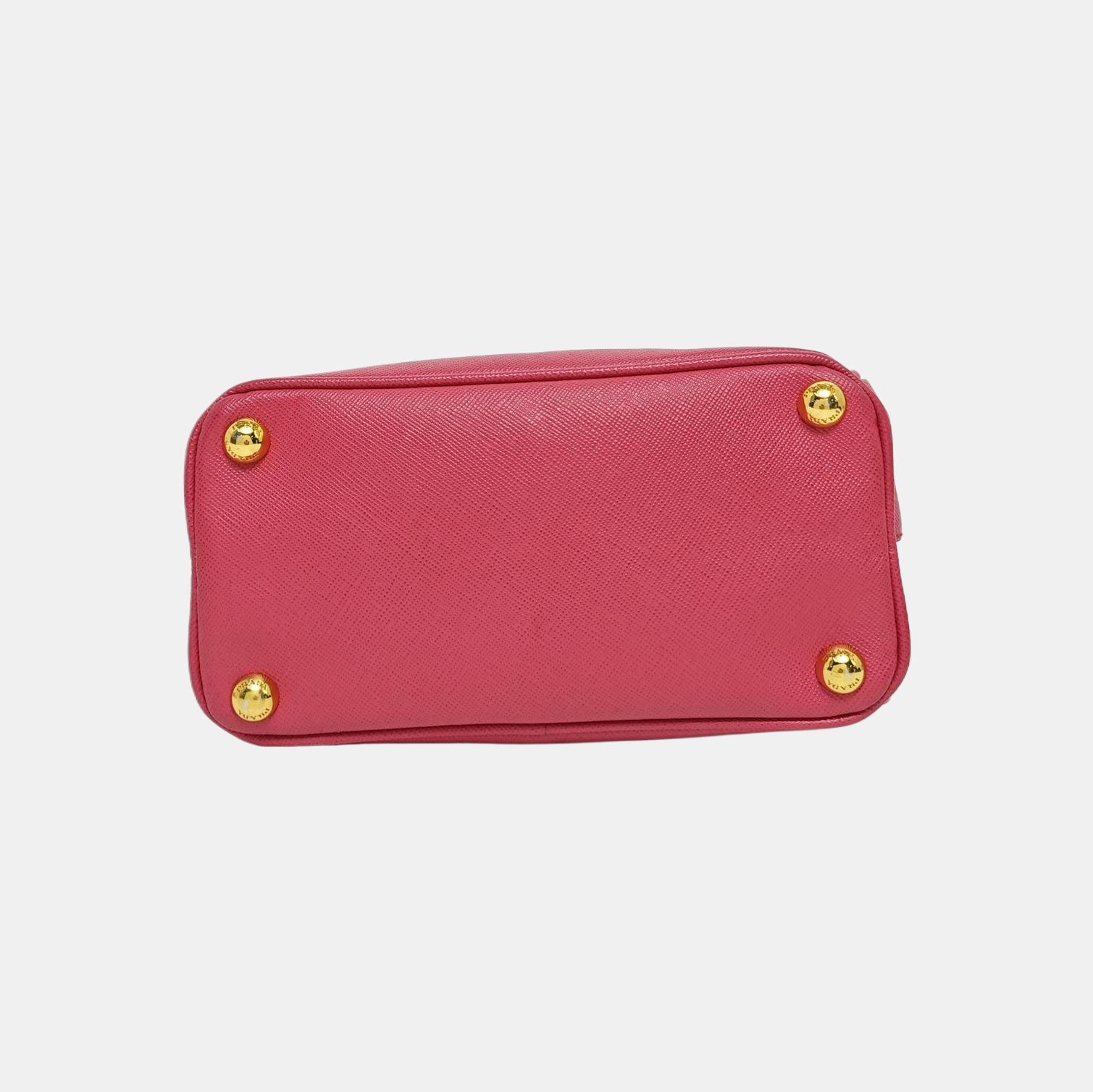 Galleria Super Mini Saffiano Calfskin Red