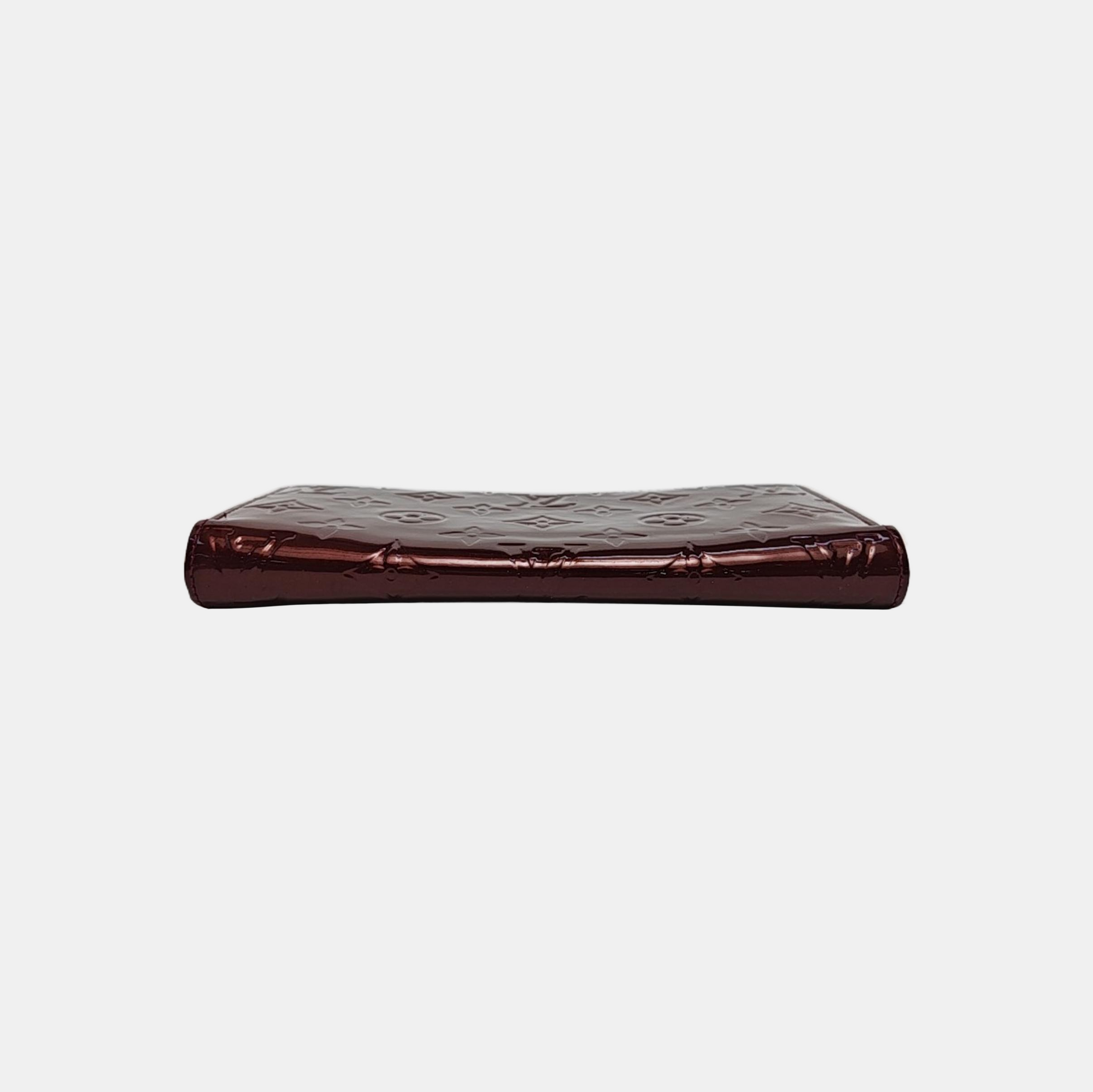 ZIPPY Calfskin Purple Wallet