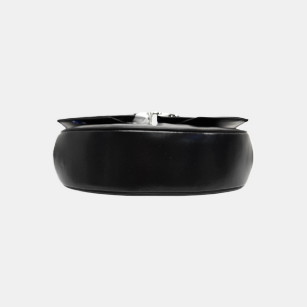 Calfskin Shoulder Bag Black