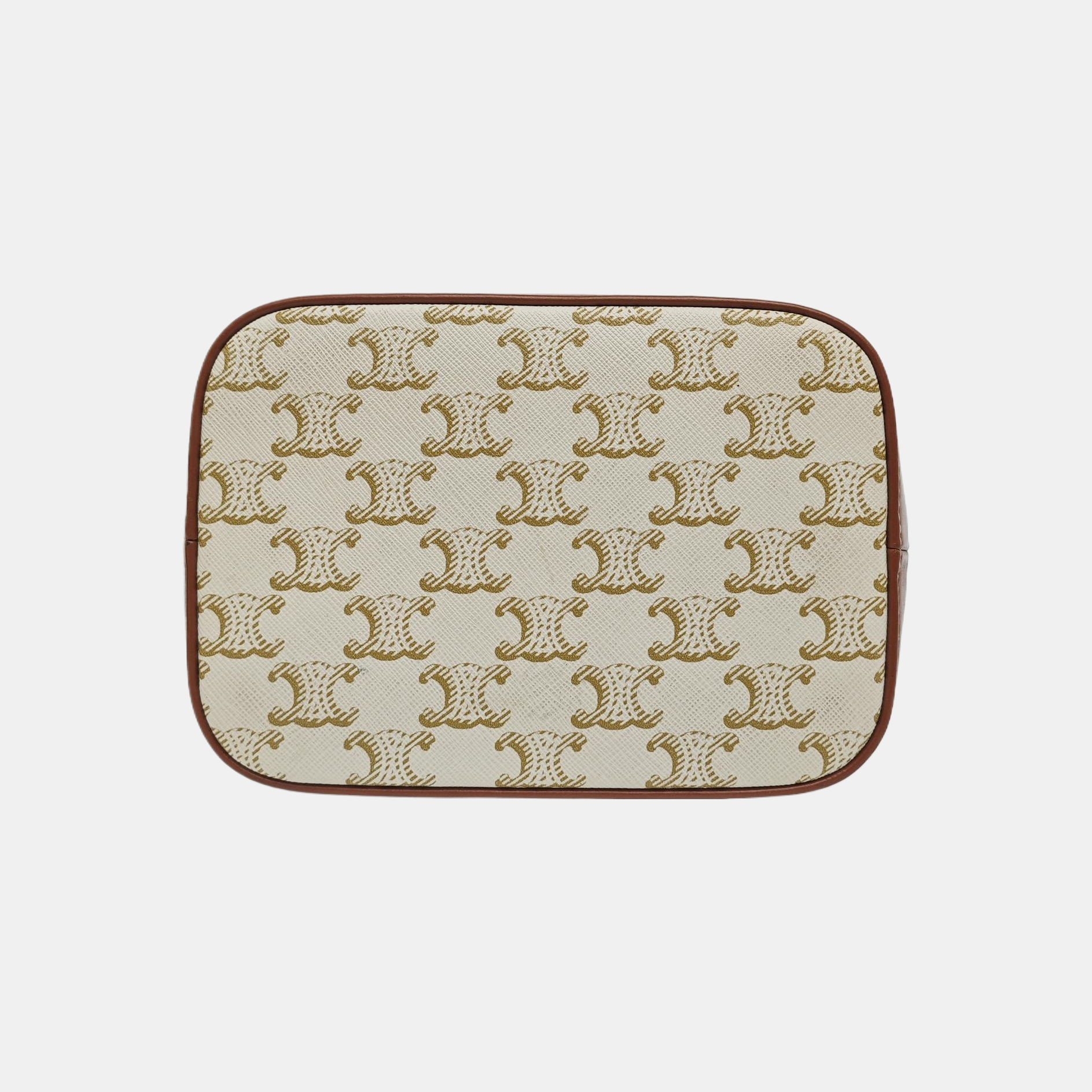 TRIOMPHE CANVAS Small Coated Canvas Beige